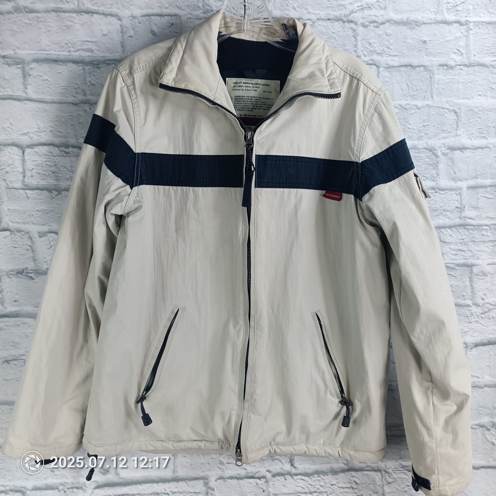 Abercrombie & Fitch Jacket Mens Small Full Zip Water Resistant Korea A-F